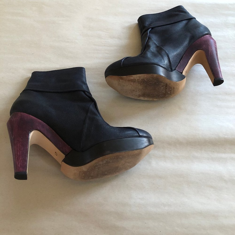 VPL by LD Tuttle Realignment boots in navy leather from La Garconne size 41 - Picture 6 of 8